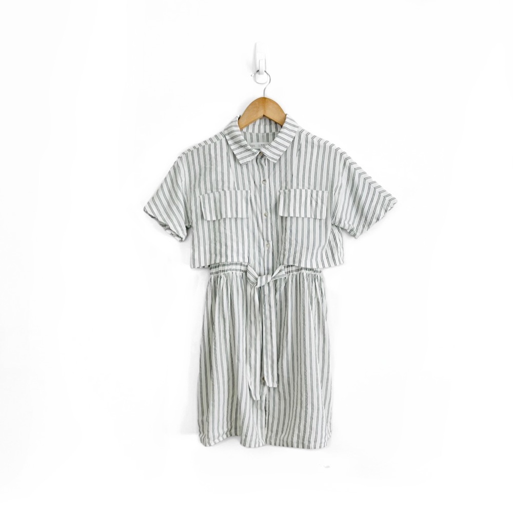 Zara Kids Striped Shirt Dress
